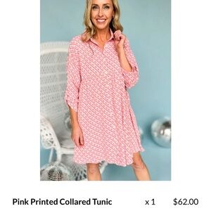 Entro tunic dress, new with tags